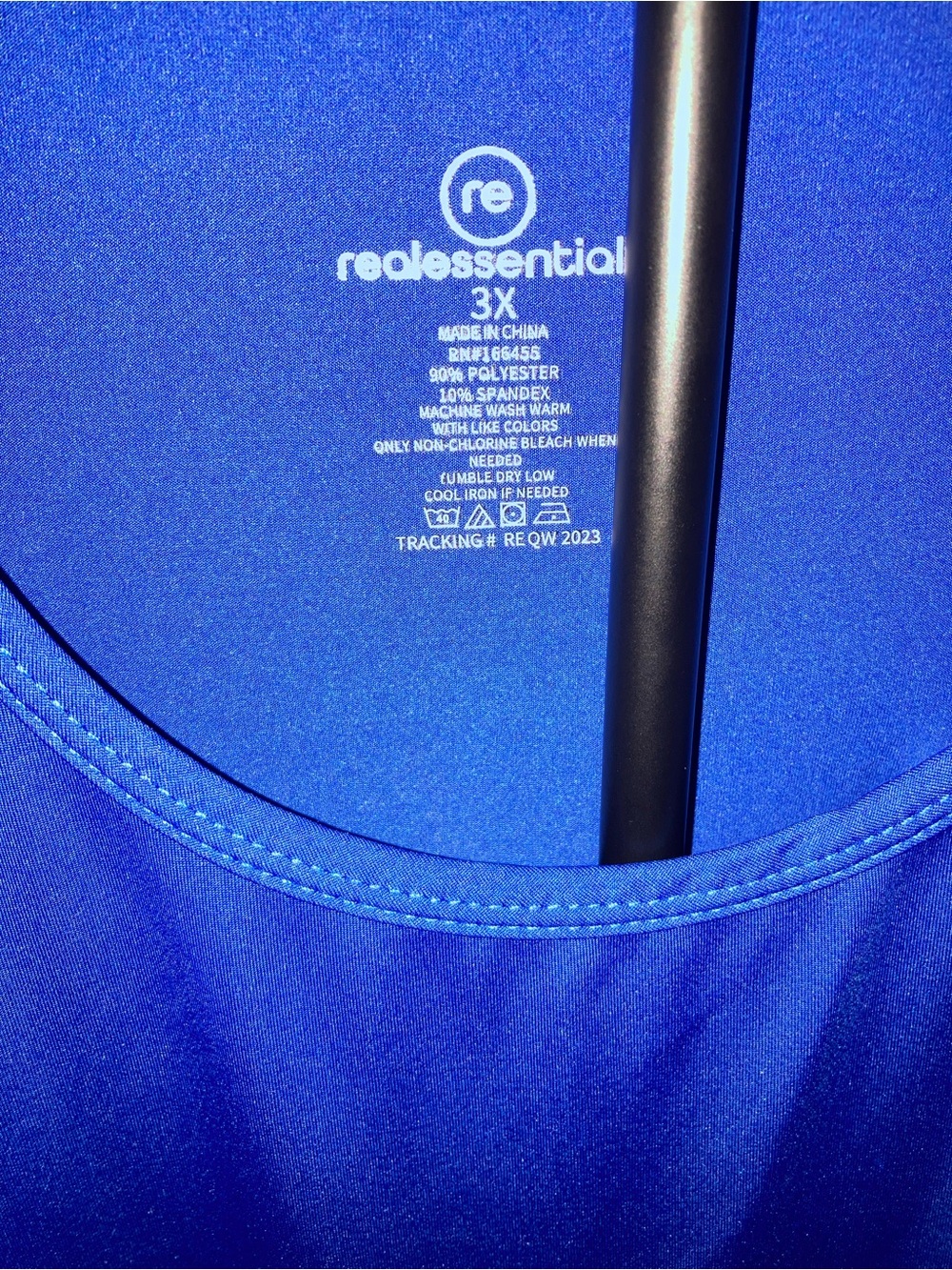 Like New/NWOT Real Essentials Gray Racerback Tanktop - Picture 2 of 4